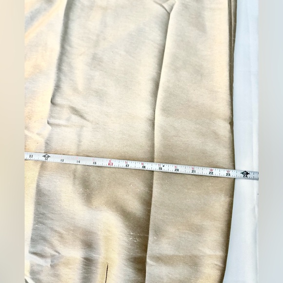 NWOT CACHE’ SATIN CHAMPAGNE MAXI LENGTH FORMAL FULLY LINED FORMAL  DRESS. SZ 16 - Picture 5 of 13